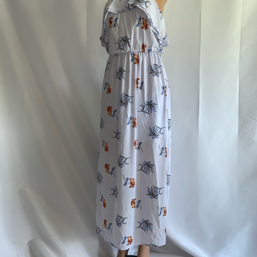 Lush Ruffled Maxi Dress - Picture 2 of 6